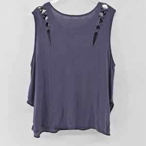 FREE PEOPLE Womens Summers End Top Size S Sleeveless‎ Linen Boho WE THE FREE